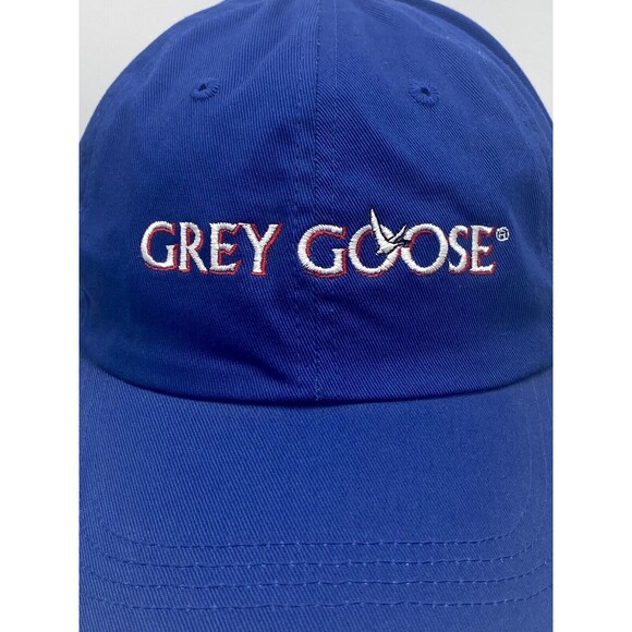 Grey Goose OSFM Embroidered Logo Blue Baseball Cap Dad Hat 2006 - Picture 2 of 10